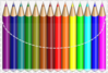 Coloring Pencils Clip Art